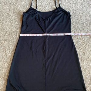 Dress, Simple Poly-Blend Slip Dress Mini